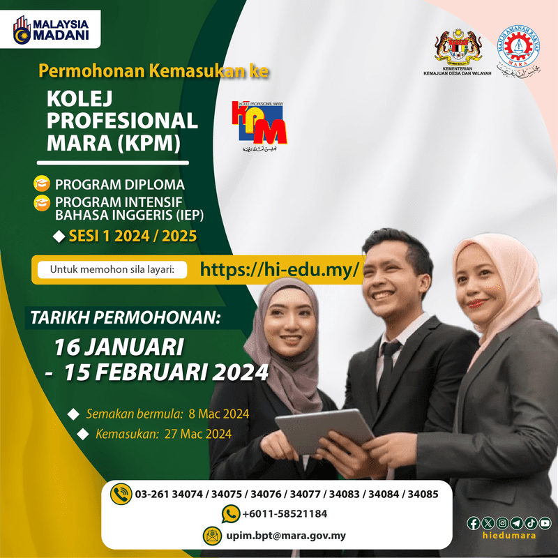 Permohonan-Kolej-Profesional-MARA-2024-sesi-1-Mac