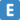 letter e